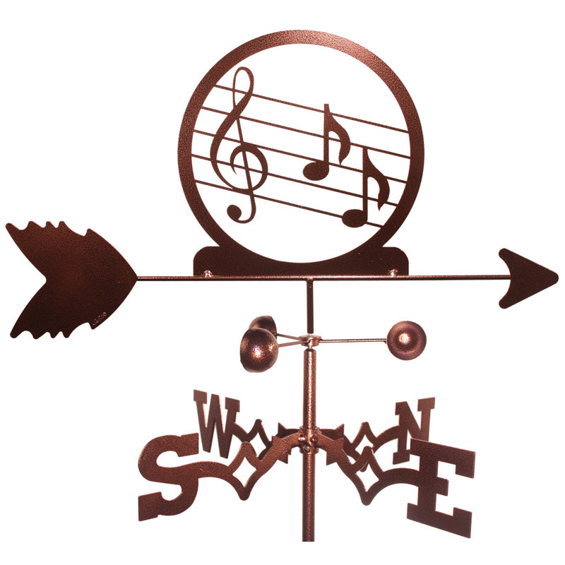 SWENProducts Music Note Notes Clef Weathervane Wayfair